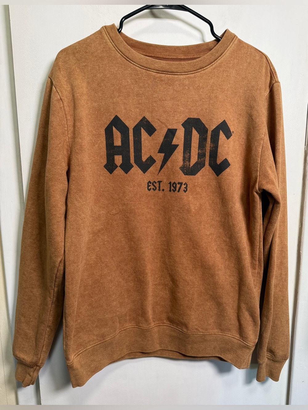 ACDC Pullover Sweatshirt Burnt Orange